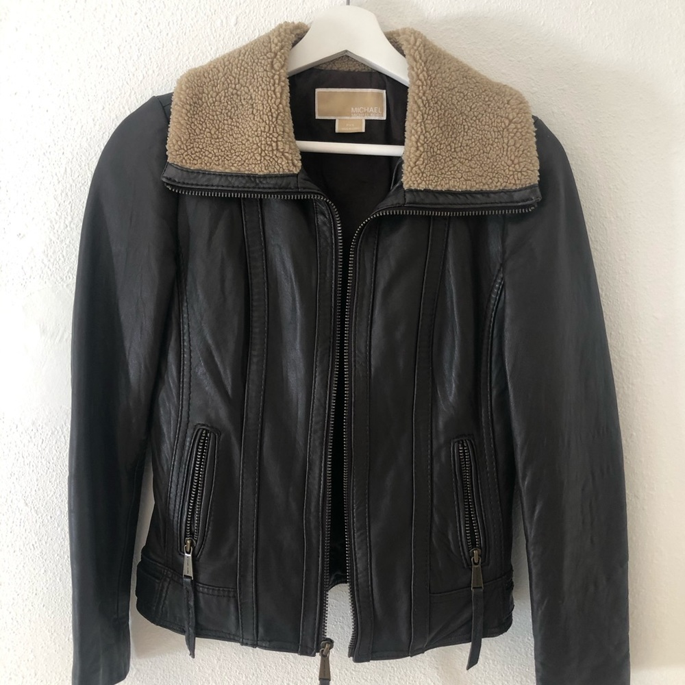 Michael Kors Leather Jacket